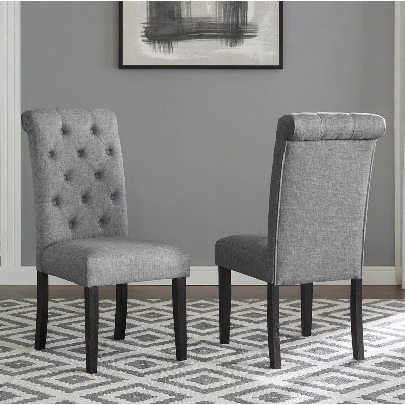 Ashford 7-Piece Dining Set with Hairpin Table and 6 Chairs, 4 Color Choices
