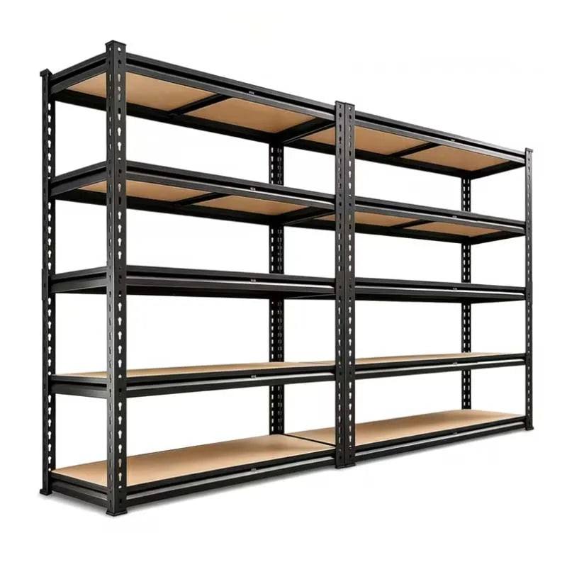 Slim 5-Tier Metal Shelving Unit, 27.6x11.8x59.8 Inch Heavy Duty Storage Rack, Adjustable Pantry Shelf Food Storage Organizer for Kitchen, Living Room Plant Stand & Display Rack, No-Tool Assembly