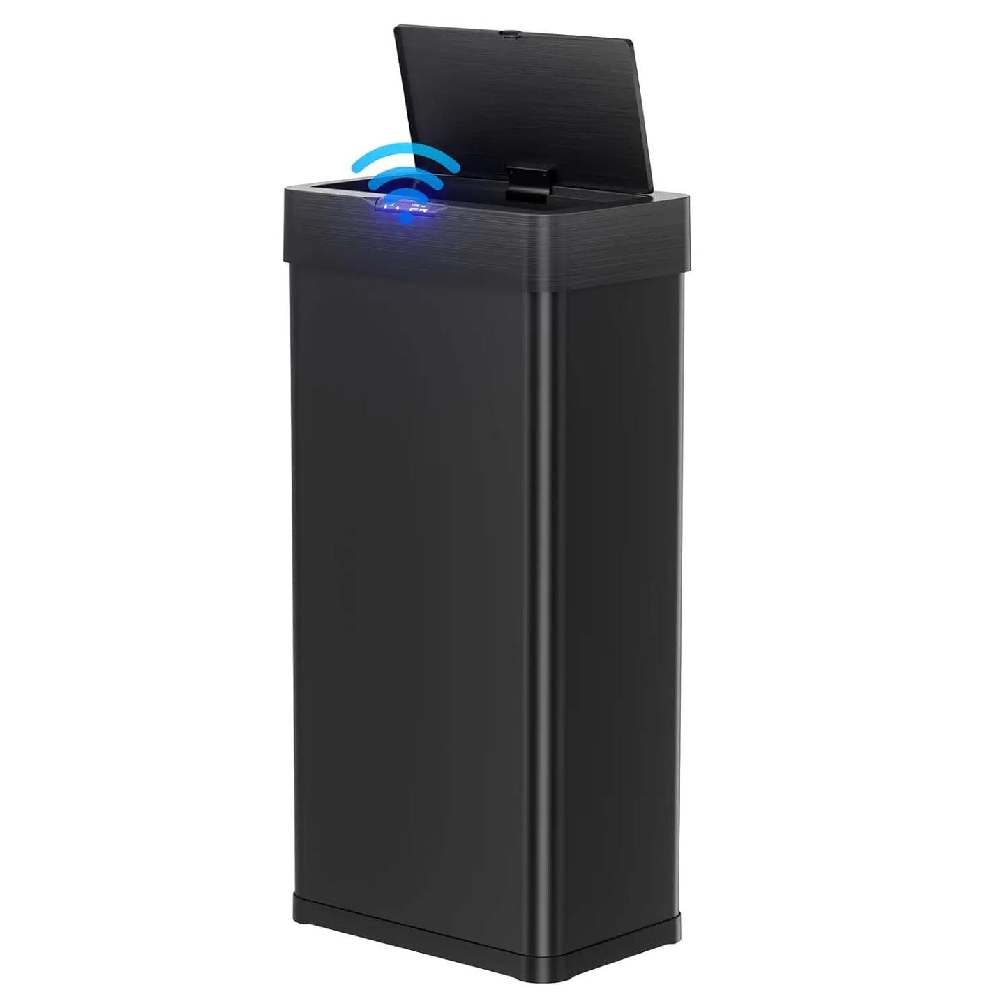 13.2-21.1Gal (50-80L) Motion Sensor Trash Can for Kitchen Stainless Steel Garbage Can Gal  Automatic Garbage Smart Bin