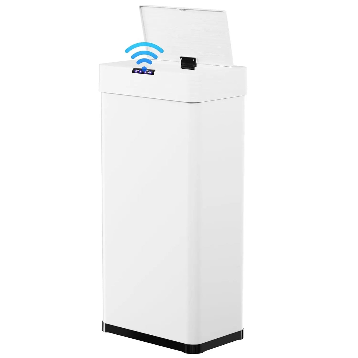 13.2-21.1Gal (50-80L) Motion Sensor Trash Can for Kitchen Stainless Steel Garbage Can Gal  Automatic Garbage Smart Bin