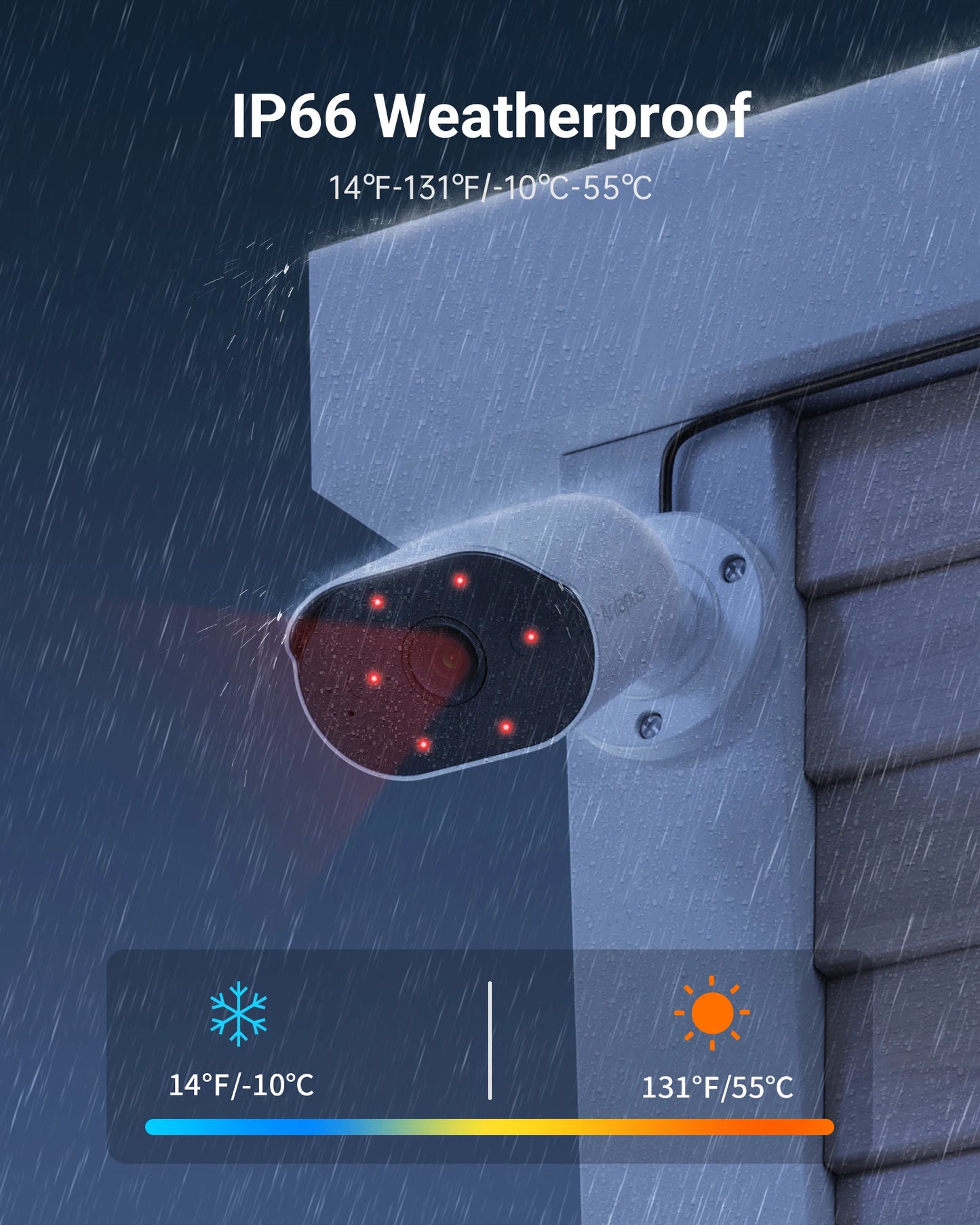 Anlapus 4K 8MP/5MP/2MP HD-TVI Security Cameras with Audio Outdoor Indoor Weatherproof Home Surveillance CCTV Bullet Camera for Anlapus 4K/5MP/2MP Analog DVR System